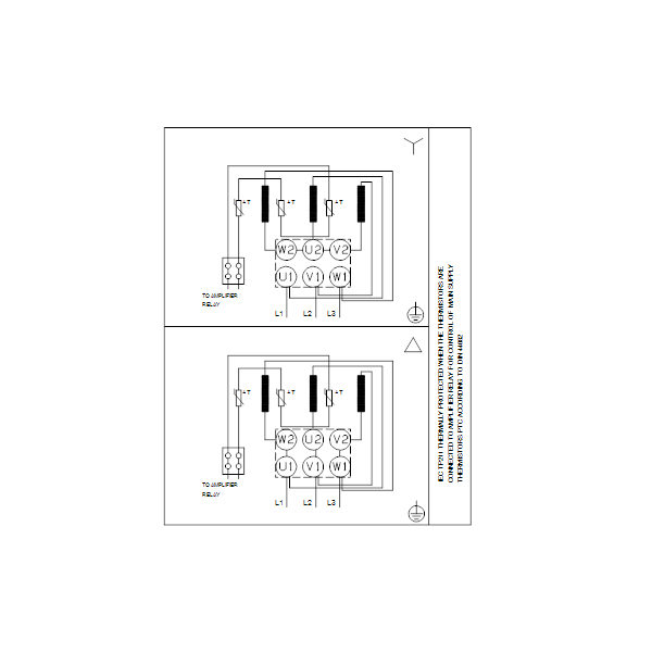 Вертикальный многоступенчатый центробежный насос Grundfos CR 5-20 A-FGJ-A-E-HQQE артикул 96513389 – схема подключения