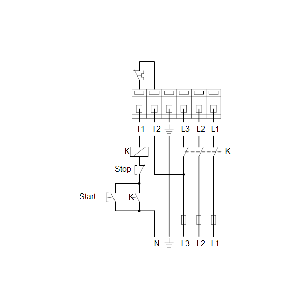 Циркуляционный насос с мокрым ротором Grundfos UPS 50-120 F B артикул 96402110 – схема подключения